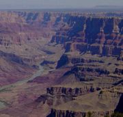 The Colorado River had cut down to nearly the current depth of the Grand Canyon by 1.2 million years ago.