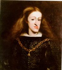 Charles II, the last Habsburg king of Spain (r. 1665-1700)