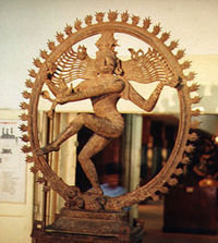 The dancing posture of Siva, known as the Nataraja, is often said to be the supreme statement of Hindu art on account of its multi-faceted symbolism