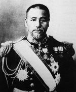 Admiral Togo at the age of 58, at the time of the Russo-Japanese War.