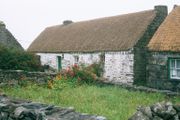 Synge's cottage on Inishmaan, now turned into a museum