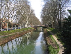 The Canal du Midi, Toulouse, France