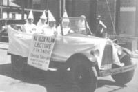 Klansmen in Anaheim, California, 1924