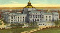 Main Library of Congress Building at the start of the 20th century.