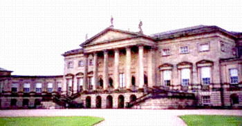 Kedleston Hall was Brettingham's opportunity to prove himself capable of designing a house to rival Holkham Hall. The chance was snatched from him by Robert Adam, who completed the North front (above) much as Brettingham designed it but with a more dramatic portico.