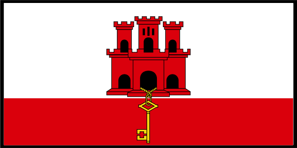 Image:Flag of Gibraltar (bordered).svg