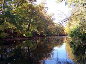 The Red Cedar River is at the heart of campus.