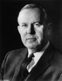 Prime Minister Lester B. Pearson considered a founder of modern peacekeeping for his efforts in resolving the Suez Crisis in 1956.