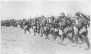 French bayonet charge