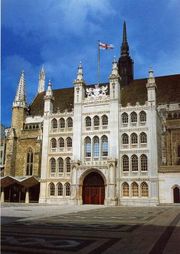 The Guildhall, image courtesy of the Corporation of London