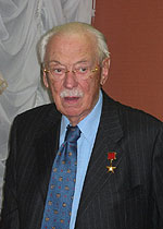 Sergey Mikhalkov, who wrote the anthem lyrics