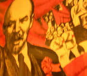 Soviet propaganda poster of Lenin from 1967