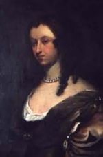 Aphra Behn, "the first female professional author in English," not many years before her death.