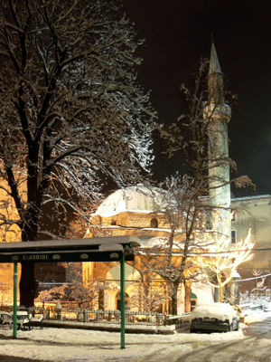 Ferhad-Begova, one of Sarajevo's 86 mosques.