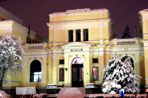 The National Museum of Bosnia and Herzegovina, in Sarajevo.
