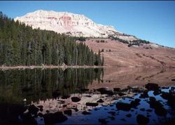 Beartooth Lake in Shoshone National Forest
