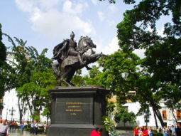 Equestrian statue of Bolívar on Bolívar Square, Caracas