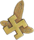 The highlander cross was the sign of Polish 21st and 22nd Mountain Infantry Divisions