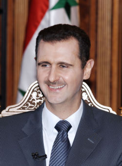 President Bashar al-Assad of Syria.