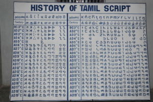 History of Tamil script