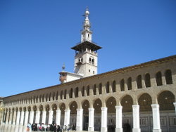 The Minaret of the Bride, Umayyad Mosque in old Damascus