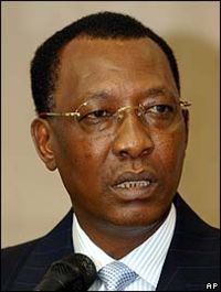The President of Chad, Idriss Déby.