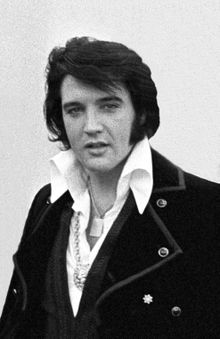 Elvis Presley at the White House in 1970