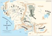 The west of Middle-earth during the Third Age.