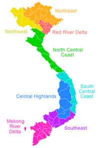 Regions of Vietnam