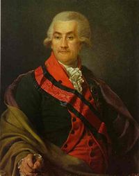 Portrait of General Igelström by Dmitry Levitsky.