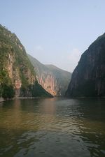 Cruising through the Three Gorges along the Yangtze River