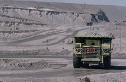 Chuquicamata is the largest open pit copper mine in the world