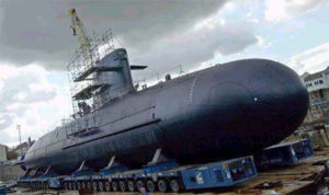 Scorpène class submarine, SS O'Higgins.