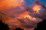 An example of various cloud colors