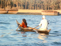 Boat on the Shatt-al-Arab