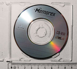 A Mini-CD is 8 centimeters in diameter