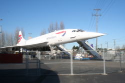 Concorde G-BOAG at Museum of Flight, Seattle, Washington, USA