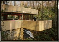 Fallingwater is one of the most famous of Frank Lloyd Wright's works