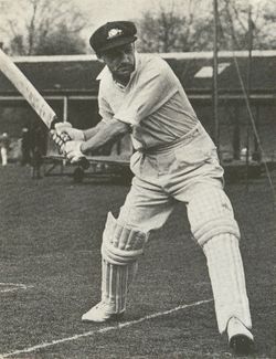  Sir Donald Bradman, Australian cricket Legend.