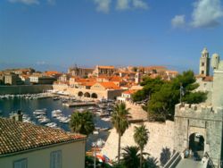 The Old Harbour at Dubrovnik's Old City, a UNESCO World Heritage Site