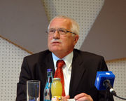 Václav Klaus, last President of the Czech Republic