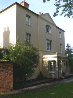 Byron's house in Southwell, Nottinghamshire