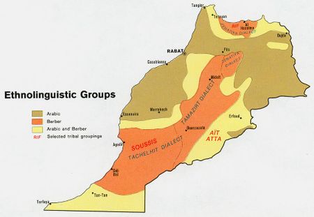 Ethnolinguistic Groups in Morocco