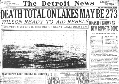 The Detroit News, November 13, 1913, page 1