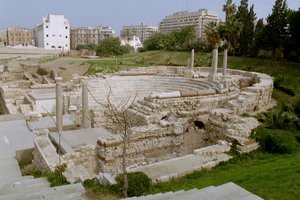 Roman theater, Alexandria, Egypt