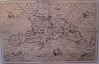 Early map of Hispaniola