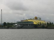 The Lion King theatre in Hamburg’s harbour