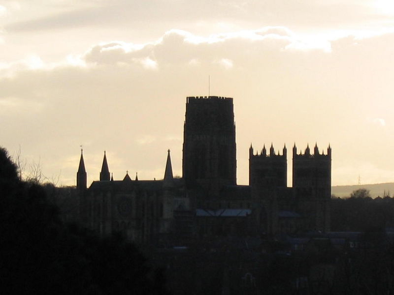 Image:Durham Cathedral Silhouette.JPG