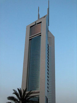 The Emirates Towers in Dubai