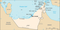 Location of City of Dubai